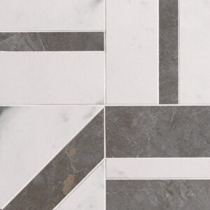 CARRARA / PIETRA GREY DECO MOSAICO 30x30