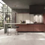 Carrelage effet pierre naturelle beige clair, finition mate, idéal pour sols intérieurs sobres et élégants – MagasinDeCarrelage – VAL D'OISE, FRANCE.