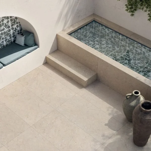 Carrelage effet pierre beige clair – MagasinDeCarrelage – VAL D’OISE, FRANCE
