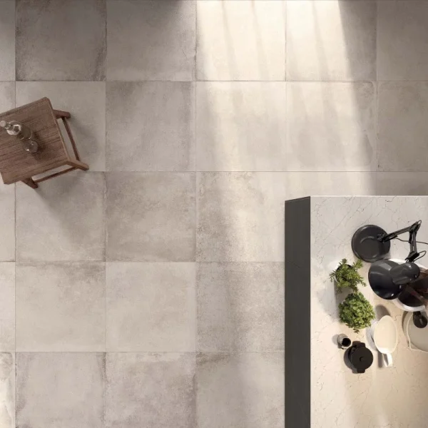 Carrelage effet béton gris – MagasinDeCarrelage – VAL D’OISE, FRANCE
