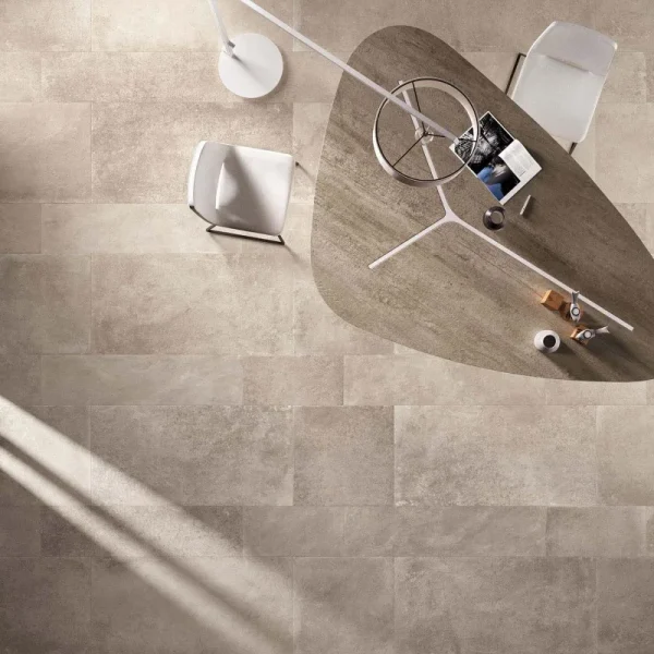 Carrelage effet pierre naturelle gris – intérieur moderne-MagasinDeCarrelage-VAL D'OISE,FRANCE