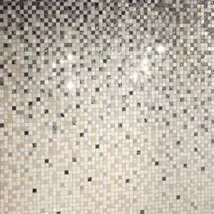 Mosaïque FOURSEASONS Summer, finition sable clair mate, style naturel et graphique-MagasinDeCarrelage-VAL D'OISE,FRANCE