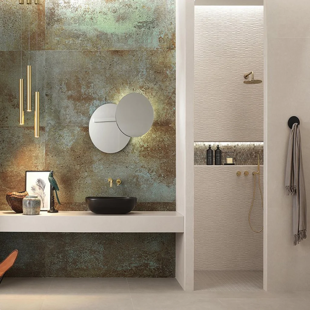 Carrelage salle de bain 80x160 cm – design moderne et facile à poser- VAL D'OISE, FRANCE